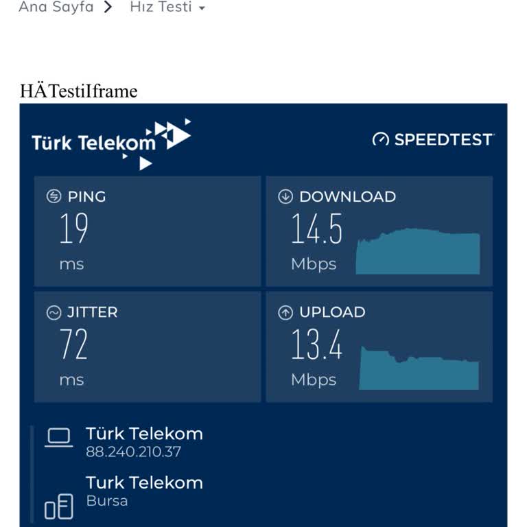 Türk Telekom İnternet Hızında Yaşanan Sorun Ve Güncelleme Problemi