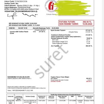 Vodafone Fatura Şoku: Yanıltıcı Tarife ve Haksız Ücretlendirme