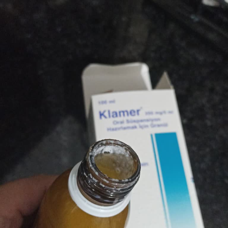 Atabay İlaç Firması Klamer 250MG Pütürlü Şurup