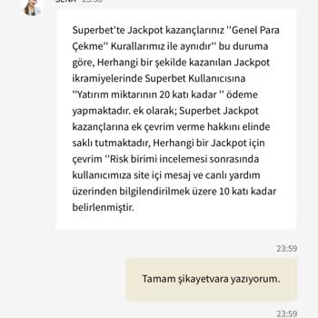 Superbet Anapara Kazancımı Vermiyor!