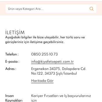 Kıyafet Sepeti Dress Abiye İademi Yapmıyor
