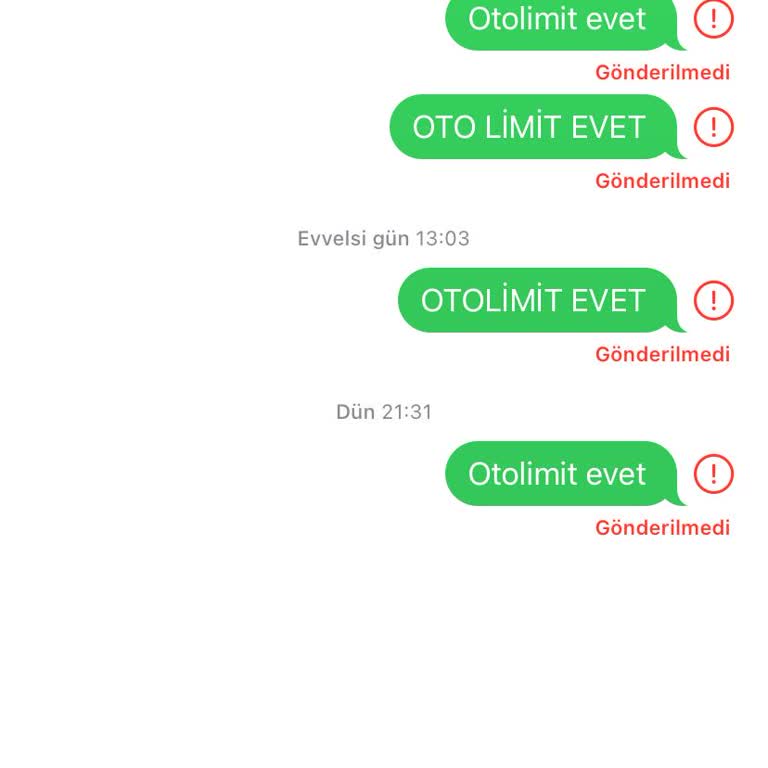 Ziraat Bankası Limit Artışı Mesajı Şikayet