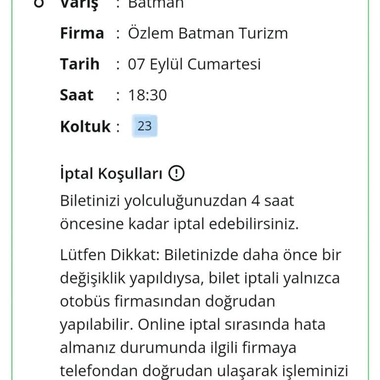 Özlem Batman Otobüs Firması Bagajımı Kaybetti