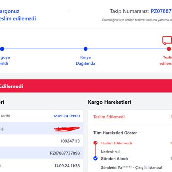 Pazarama Siparişi Alıyor Ancak Türlü Hileler İle Ürünleri Göndermiyor