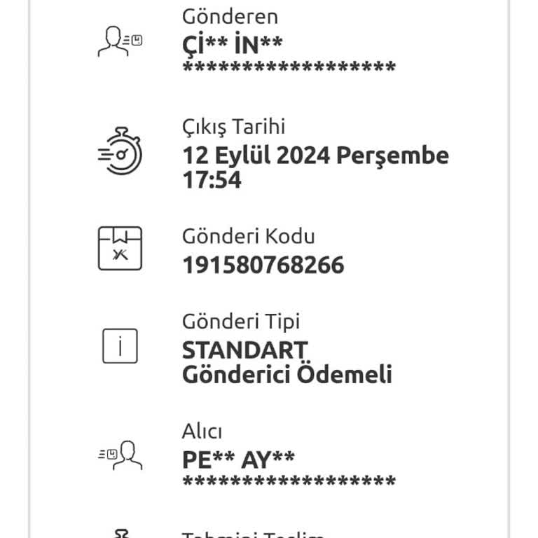 Yurtiçi Kargo Kargomu Getirin Artık!