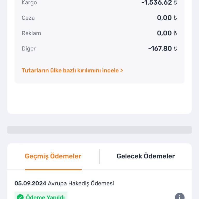 Trendyol Avrupa Hak Ediş Ödemesi Yapılmıyor