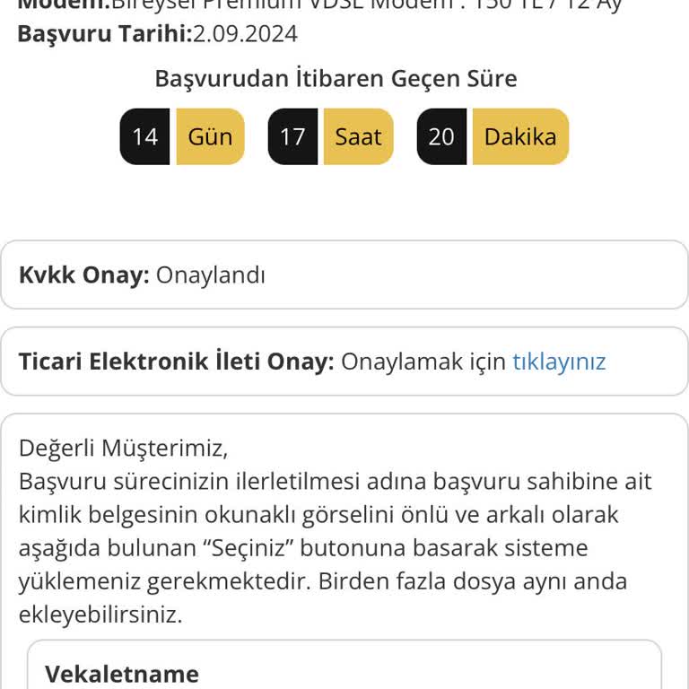 Millenicom İnternet Başvuru Süresi Geçmesi.