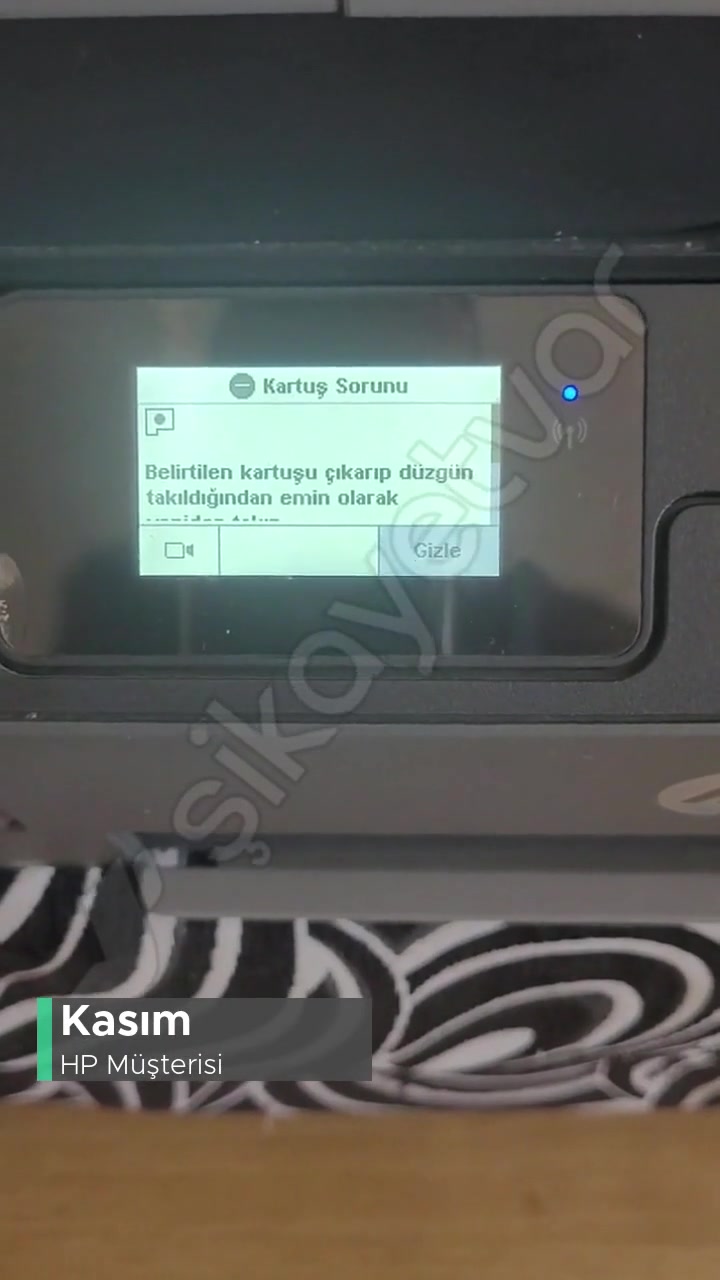 HP Kartuş Sorunu Bir Türlü Bitmiyor. videonun kapak resmi