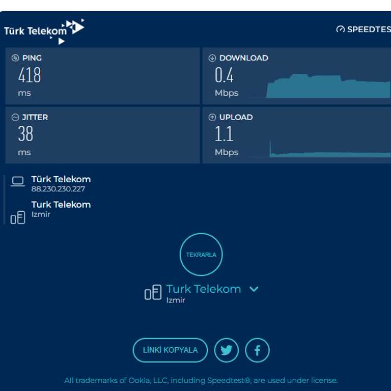 Türk Telekom Hız Sorununda Yardım Edilmemesi