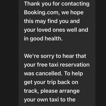 Booking.com Canceled My Free Taxi and Charged Me for a Refundable Room