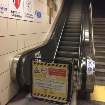 İstanbul Büyükşehir Belediyesi M6 Metrosu Asansör Ve Yürüyen Merdiven Sorunu