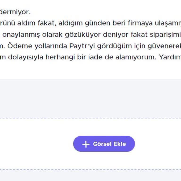 Paytr Den Ürün Aldım Ürünümü Göndermiyor