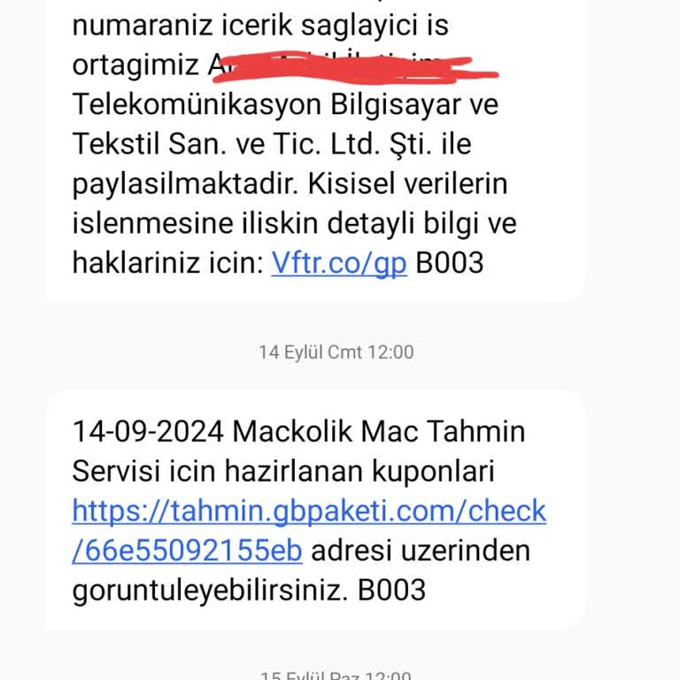 Vodafone Onaysız Üyelik ve Haksız Ücretlendirme