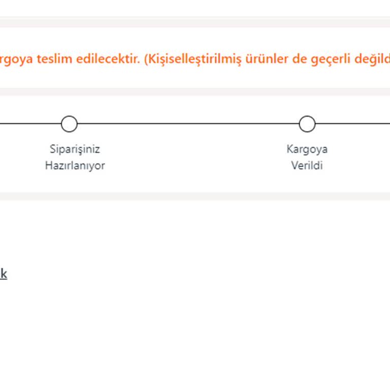 Koray Spor Siparişim Eksik Gönderildi