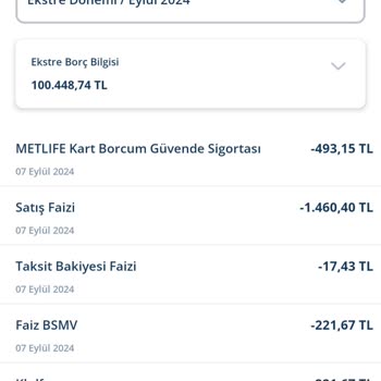Denizbank Kart Borcum Güvende
