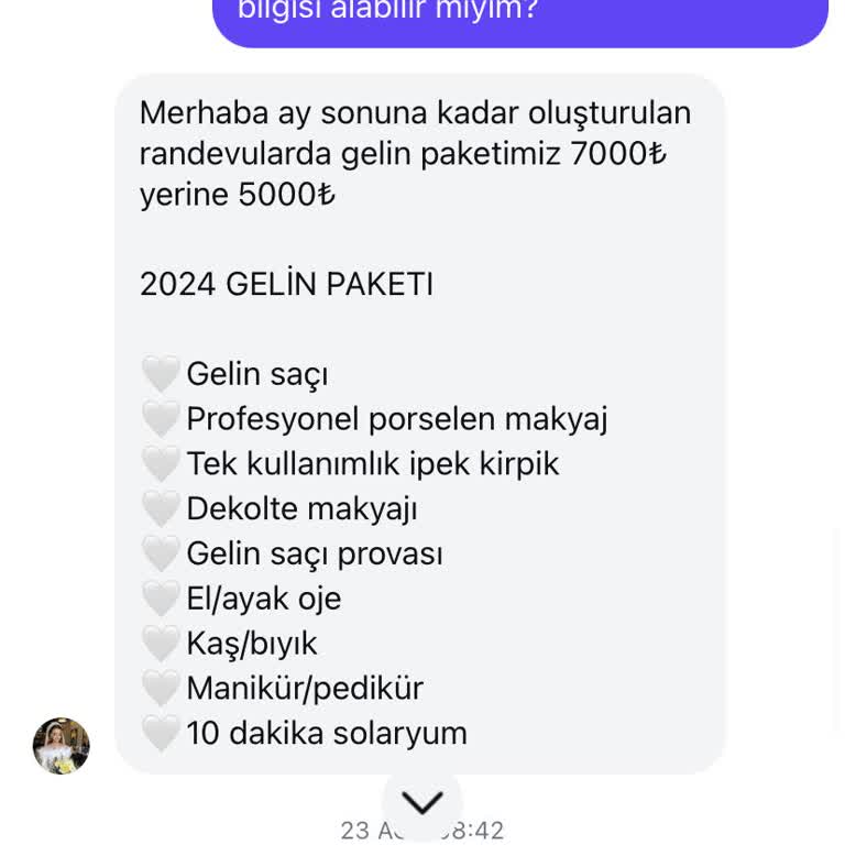 Melis Dönmez Beauty Center Düğün Hazırlıklarında Hayal Kırıklığı