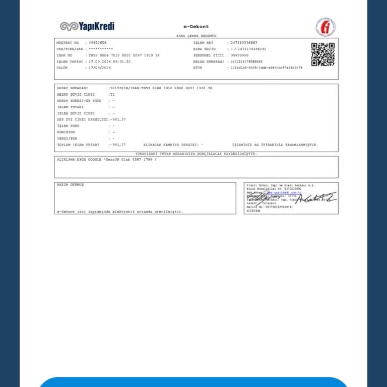 Google İzinsiz Para Çekimi