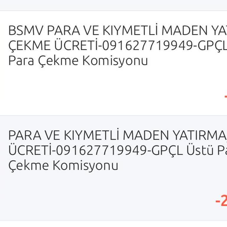 Yapı Kredi Bankası Banka Komisyon Ücreti
