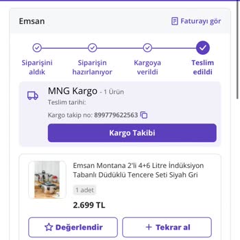 MNG Kargoda Ürünüm Kayboldu