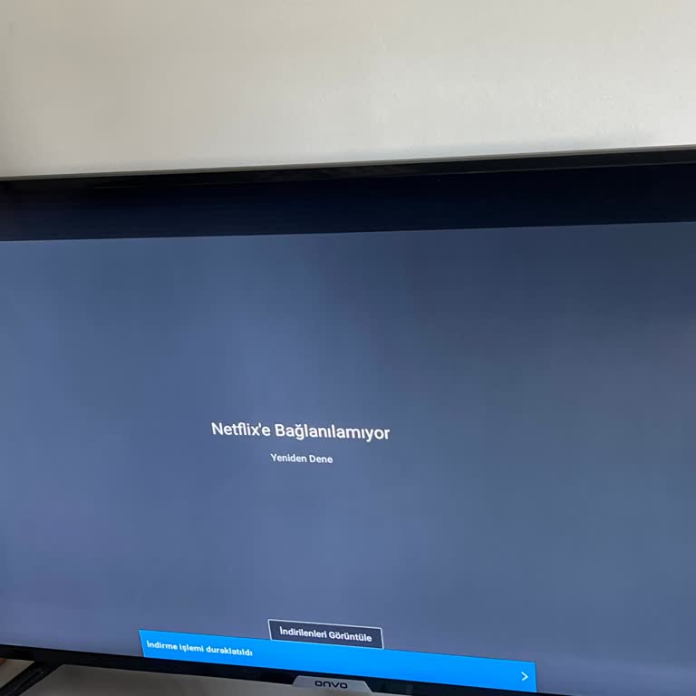 Onvo Smart TV İnternet Sorunu