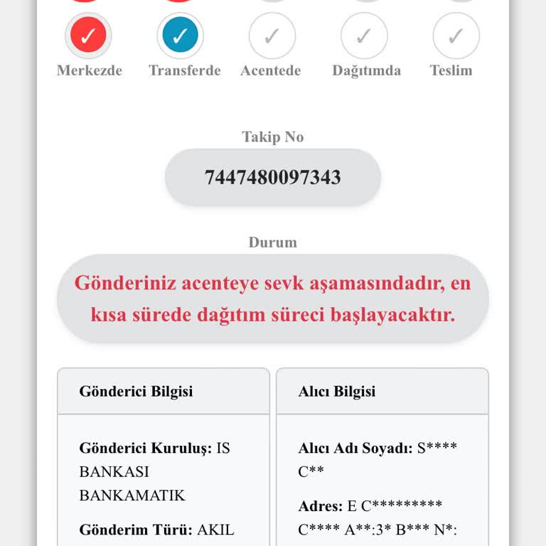 İş Bankası Maas Kartım 2 Haftadır Gelmiyor