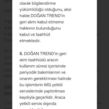 MG Türkiye Mg Valueguard Mağdur Ediyor.