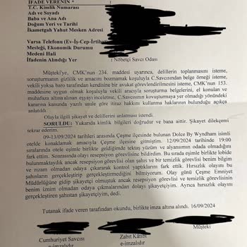 Dolce By Wyndham Çeşme Alaçatı Tatil Kabusu: Güvenlik Ve İlgi Eksikliği