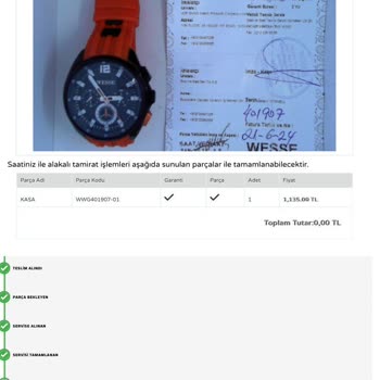 Saat & Saat Servis Sorunu. 30 Gün / 20 İş Günü Oyunu!