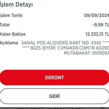 CV Maker Habersiz Para Çekiyor