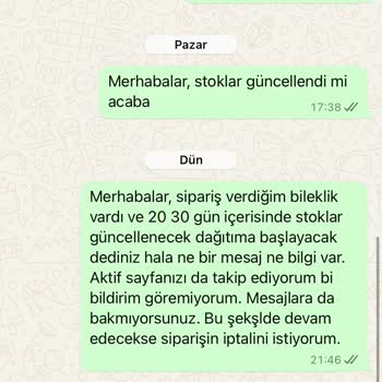 Shopier Pear Accesory Gönderilmeyen Siparişim