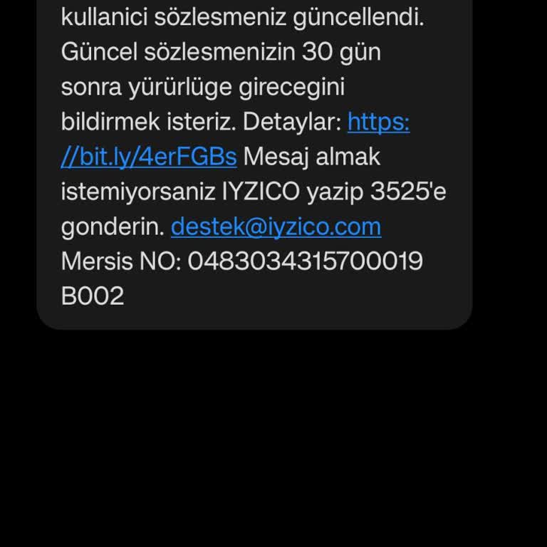 İyzico Alakam Olmadığı Halde Mesaj Atıyorlar