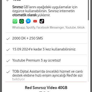 Vodafone Tarife Fiyat Farkı Sorunu