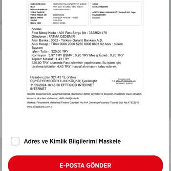 Ziraat Bankası'nda Bilgim Dışında Gerçekleşen Para Transferleri