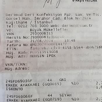 Derimod Ayakkabı Taban Dan Su Alıyor.