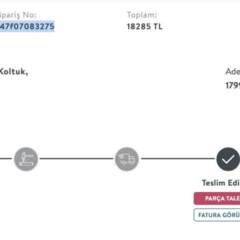 Vivense'nin Eksik Bilgi Vermesi, Koltuk Teslimatını Becerememesi