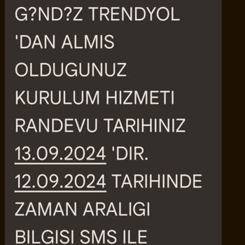 Montajix Tarafından Kurulum Yapılmadı