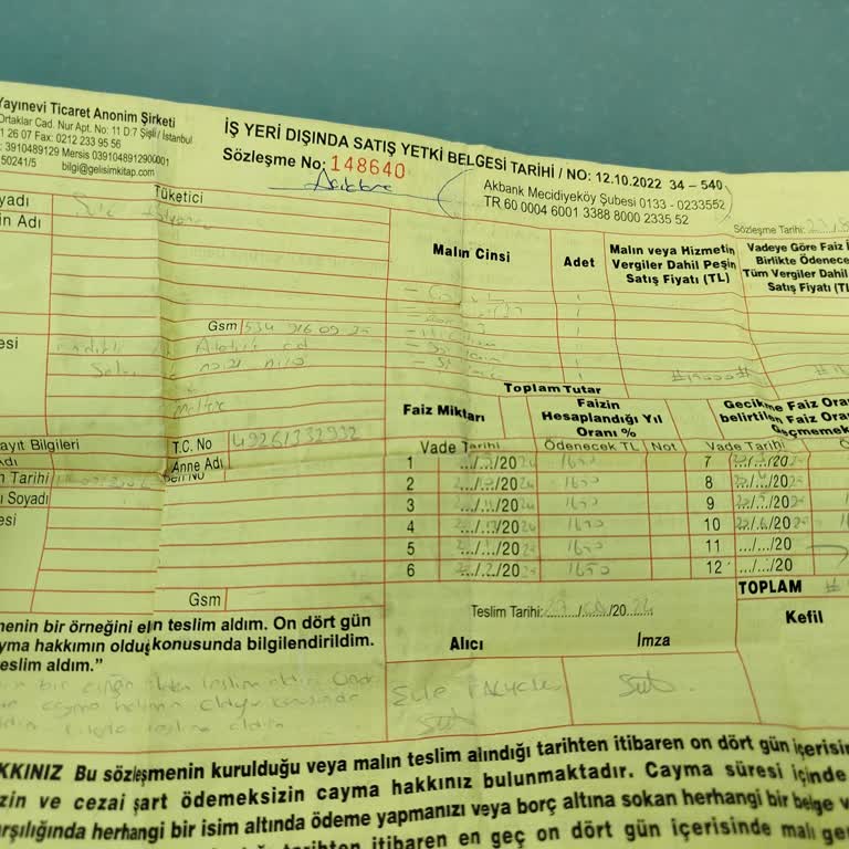 Gelişim Kitapevi'nin İade Süreci Ve İletişim Sorunları