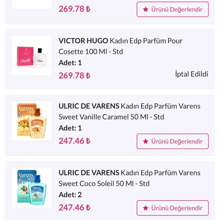 Eve Shop İptal Ettiği Ürünün Paramı Geri Vermemesi