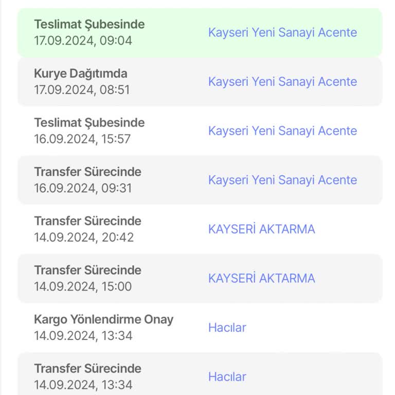 Sürat Kargo Teslimat Yapmıyor Bilgi Vermiyor