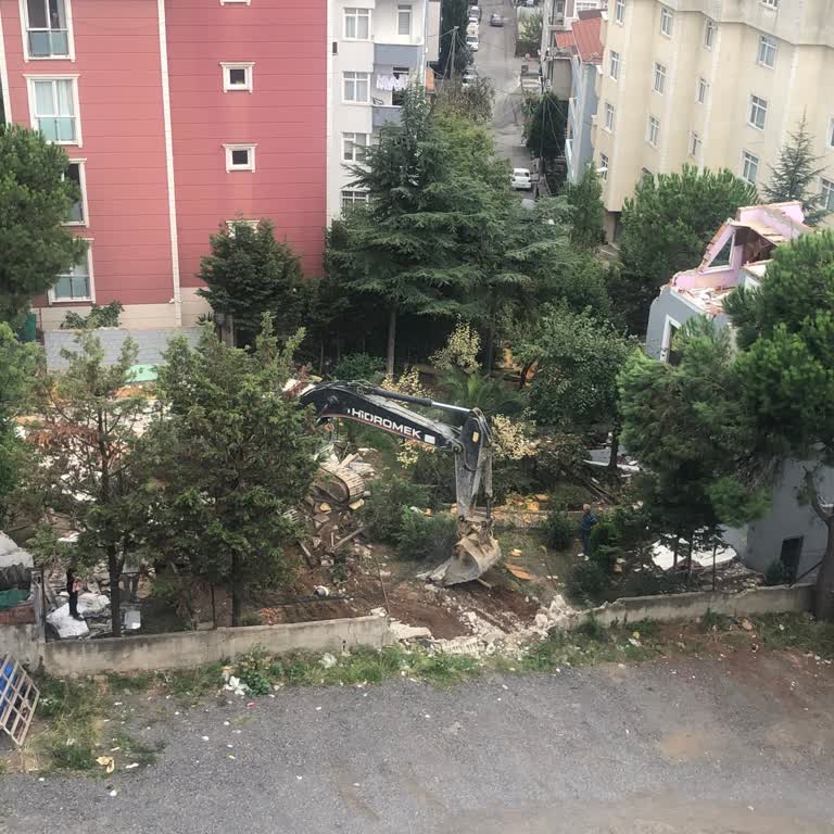 Tuzla Belediyesi Tuzla Aydıntepe Mahallesi Ağaçların Kesilmesi İçin Şikayet