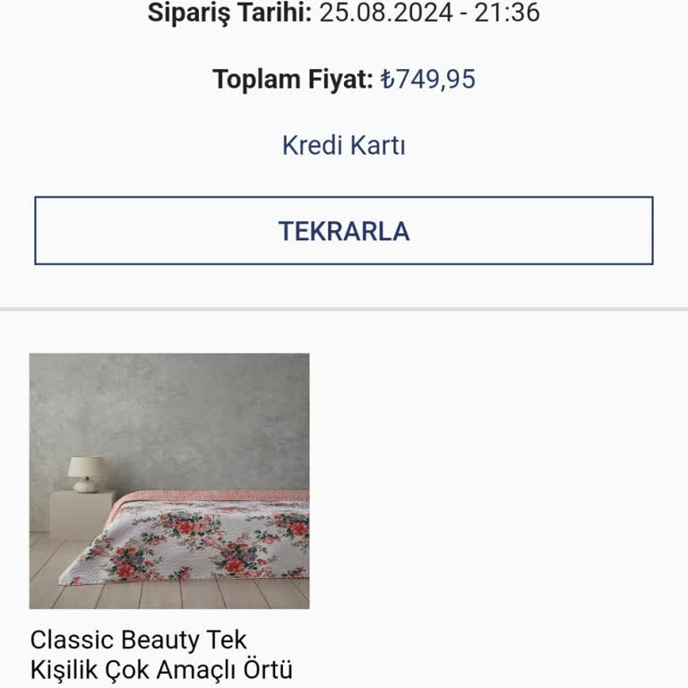 English Home Bir Buçuk Aydır Gelemeyen Siparişim!