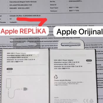 Teknosa.com Replika Apple Adaptör Satışı