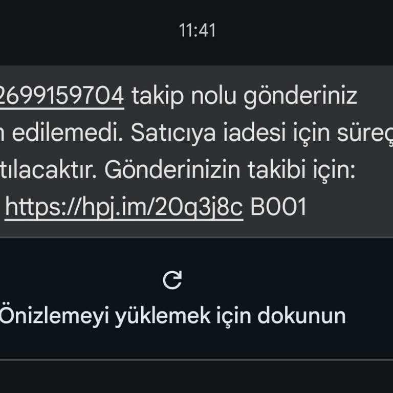 Hepsijet Kargom İade Vermişler
