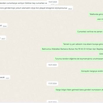 Trendmarketin Arızalı Saat Gönderilmesi