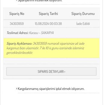 Sefamerve İade Sürecinde Yaşanan Sorunlar Ve Çağrı Merkezi Erişimsizliği
