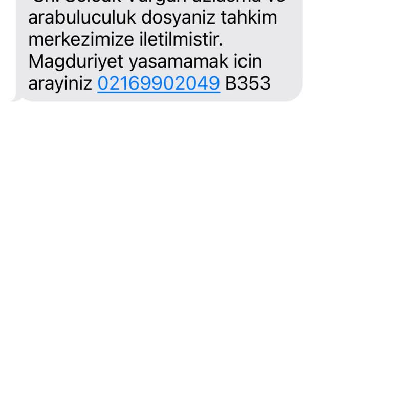E.ARABLCLK (SMS) E-Arabuluculuk Şüpheli Mesaj