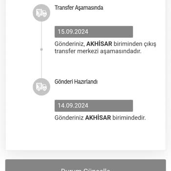 MNG Kargo Transfer Aşaması Kargo Gecikmesi