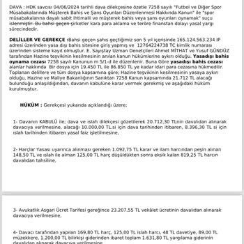E.UZLASMA (SMS) Yanıltıcı Mesaj İle Gönderilen Tahkim Merkezi Bildirimi