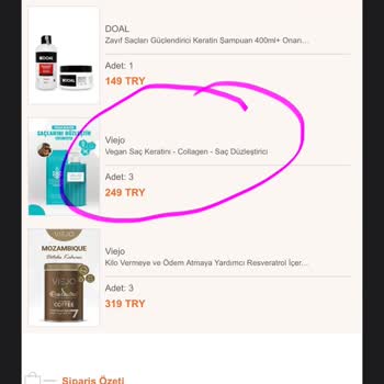 Trendyol Fua Global Markası Eksik Ürün Gönderimi