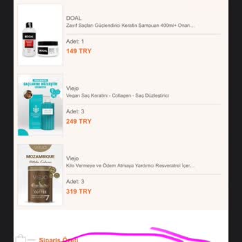 Trendyol Fua Global Markası Eksik Ürün Gönderimi